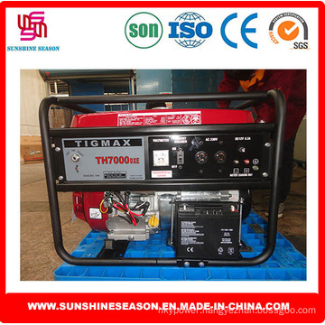 Tigmax Th7000dxe Gasoline Generator 5kw Key Start for Power Supply